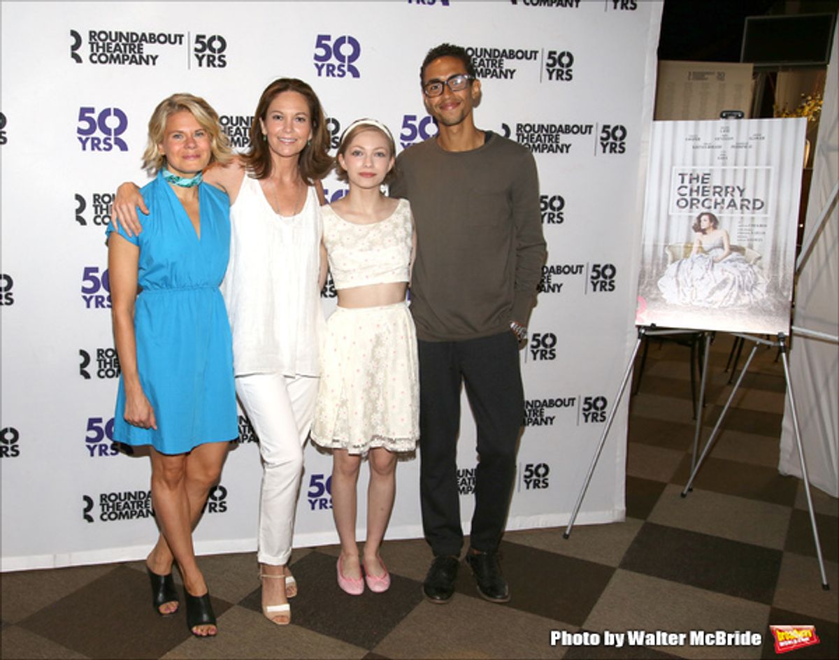 Celia Keenan-Bolger, Diane Lane, Tavi Gevinson and Kyle Beltran at 