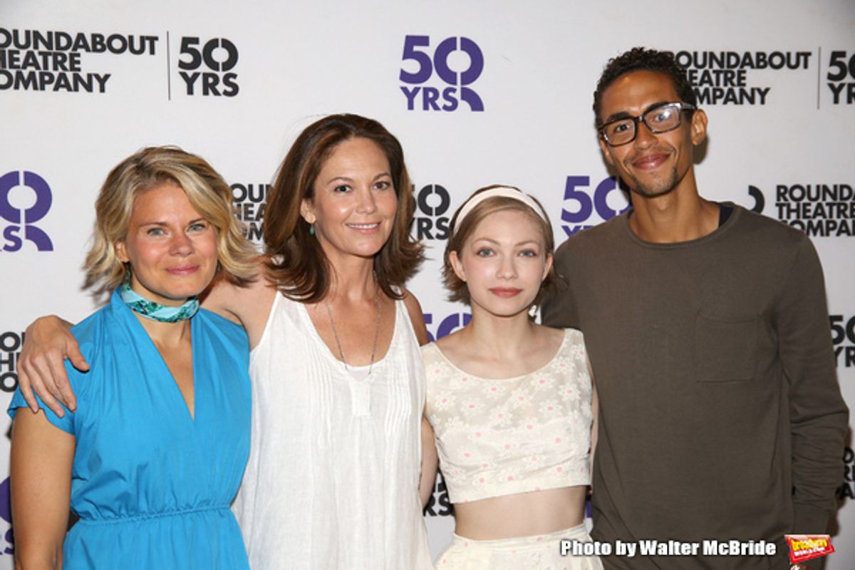 Celia Keenan-Bolger, Diane Lane, Tavi Gevinson and Kyle Beltran  at 