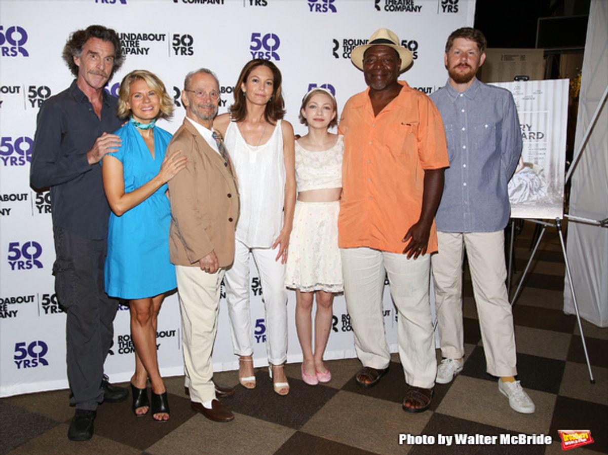 John Glover, Celia Keenan Bolger, Joel Grey, Diane Lane, Tavi Gevinson, Chuck Cooper and Simon Godwin  at 