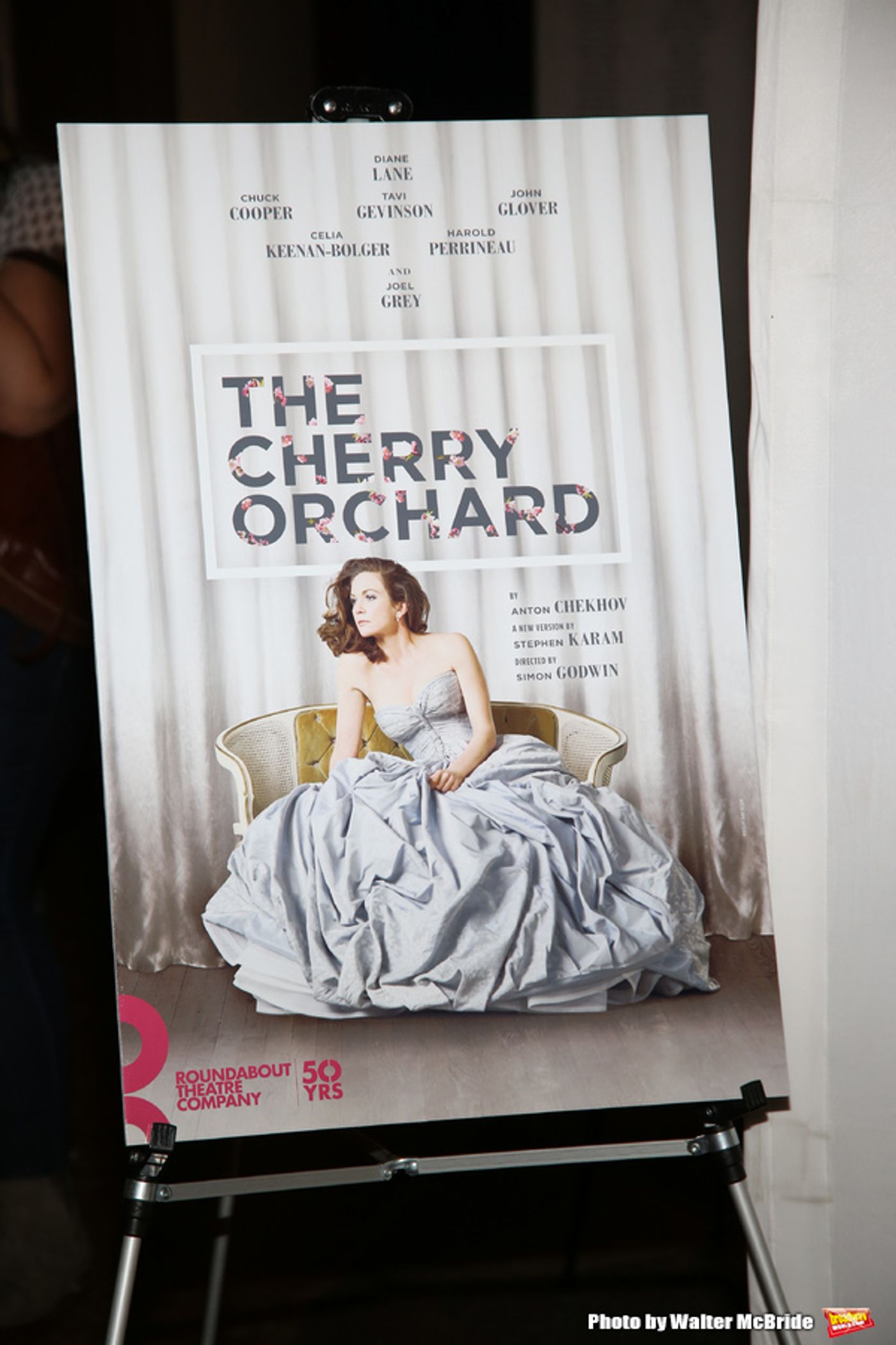Photo Coverage: Diane Lane & the Company of Roundabout Theatre Company's THE CHERRY ORCHARD Meet the Press!  Image