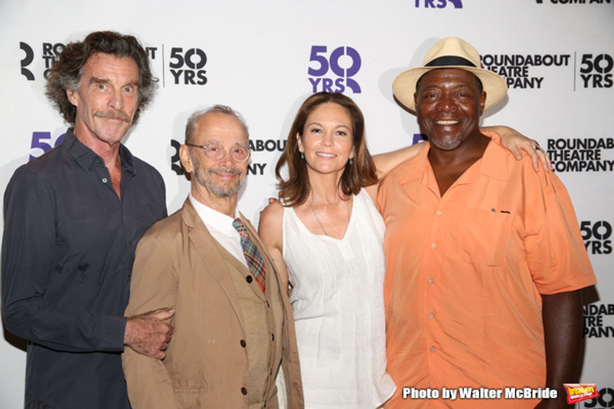 John Glover, Celia Keenan Bolger, Joel Grey, Diane Lane, Tavi Gevinson and Chuck Cooper at 