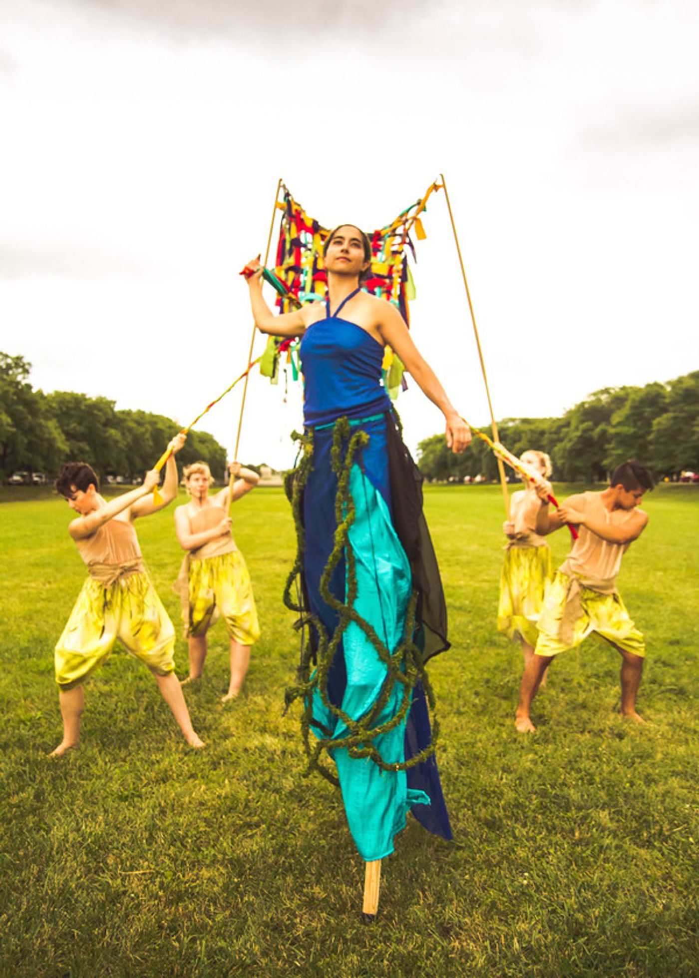 Photo Flash: First Look at Walkabout Theater's Outdoor Spectacle TALL GIRL AND THE LIGHTNING PARADE  Image