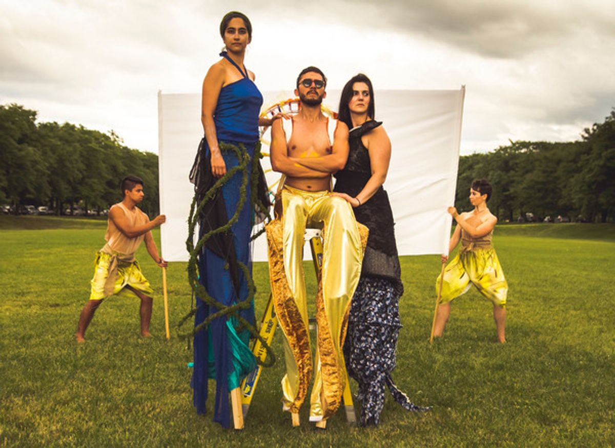 Jordan Arredondo, LucÃ­a Mier y TerÃ¡n Romero, Alex Rodriguez, Meghan Lewis and Claire Bauman at 