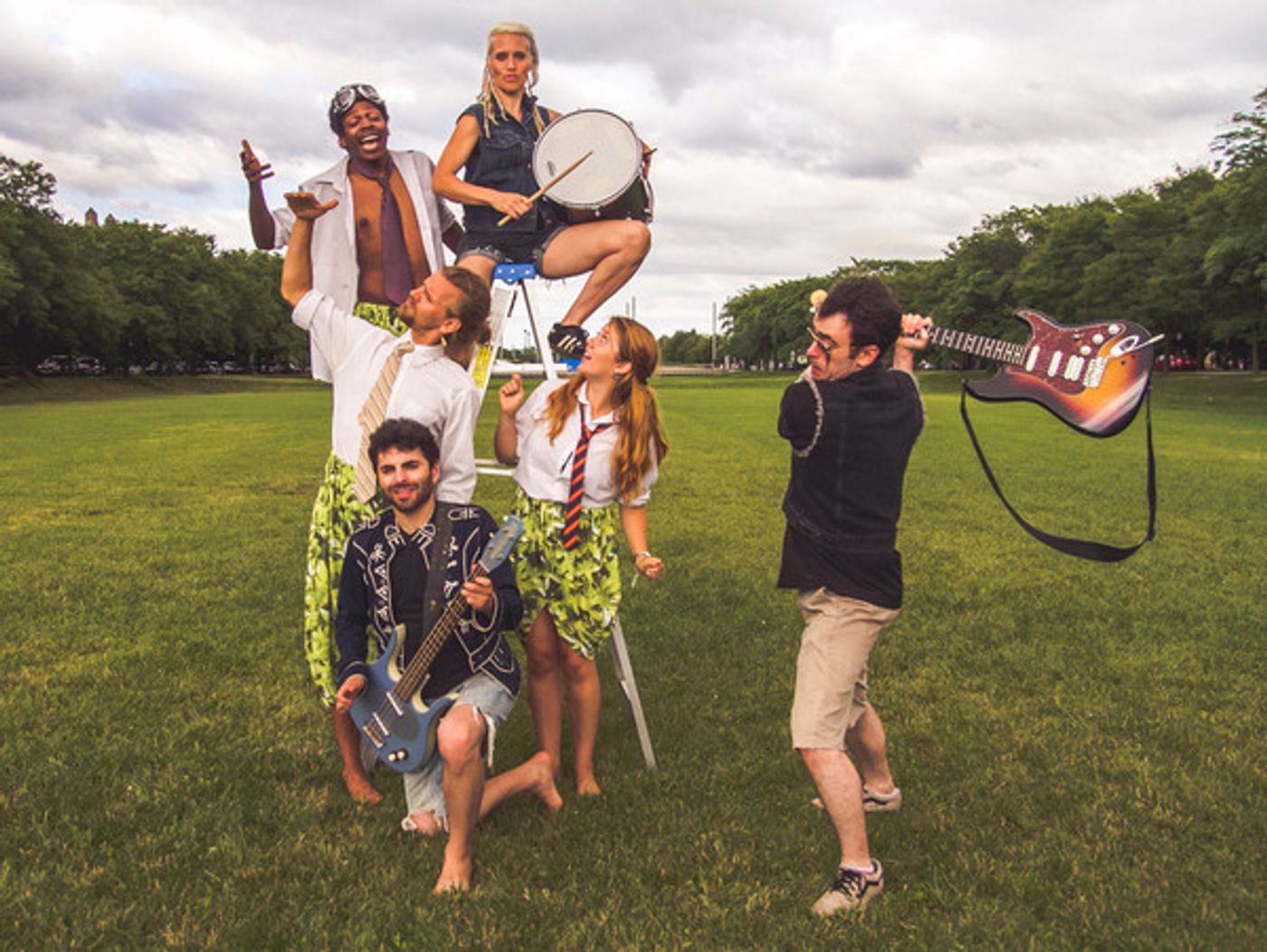 Photo Flash: First Look at Walkabout Theater's Outdoor Spectacle TALL GIRL AND THE LIGHTNING PARADE  Image