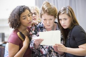 Felicity Montagu, Anna Crichlow, Leigh Quinn, Mari Izzard Photo
