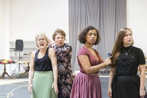 Felicity Montagu, Leigh Quinn, Anna Crichlow, Mari Izzard Photo