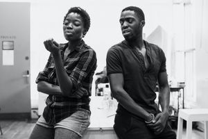 Estella Daniels & Lanre Malaolu @ BroadwayWorld Estella Daniels & Lanre Malaolu Photo