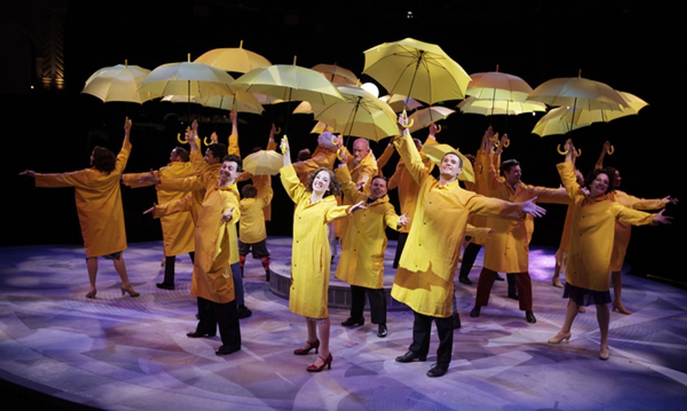 Photo Flash: First Look at North Shore Music Theatre's SINGIN' IN THE RAIN  Image