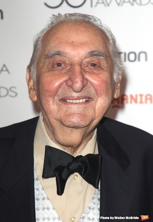 Fyvush Finkel.attending the 56th Annual Drama Desk Awards Arrivals at Hammerstein Bal Photo