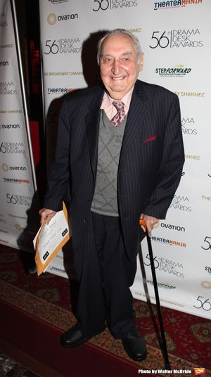 Fyvush Finkel.attending the 56th Annual Drama Desk Award Nominees Reception at Bombay Photo