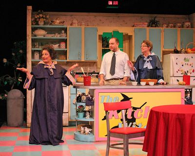 Diana Wilde as Dolly Biddle, Jason Shipman as Stephen Biddle and Rebecca McGraw as Is Photo