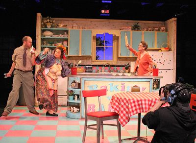 Jason Shipman as Stephen Biddle, Diana Wilde as Dolly Biddle, Rebecca McGraw as Isabe Photo