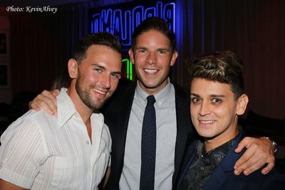 Daniel Reichard, Frank DiLella, Michael Longoria Photo