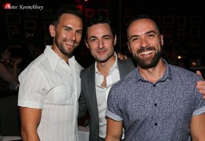 Daniel Reichard, Max von Essen, Patrick McCollum @ BroadwayWorld Daniel Reichard, Max von Essen, Patrick McCollum Photo