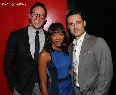 Frank DiLella, Nikki M. James, Max von Essen Photo