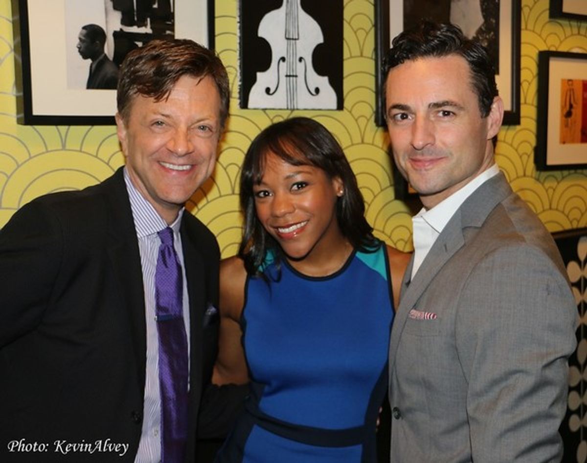 Jim Caruso, Nikki M James, Max von Essen at 