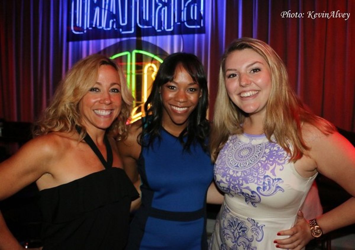 Stephanie Simon, Nikki M James, Bailey Claffey at 