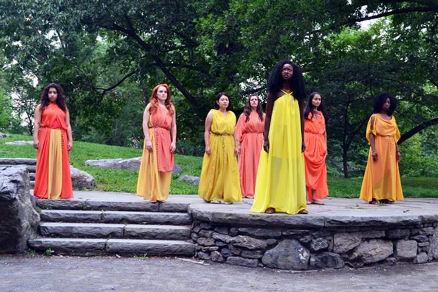 Photo Flash: First Look at FringeNYC Production of IPHIGENIA AMONG THE TAURIANS Image
