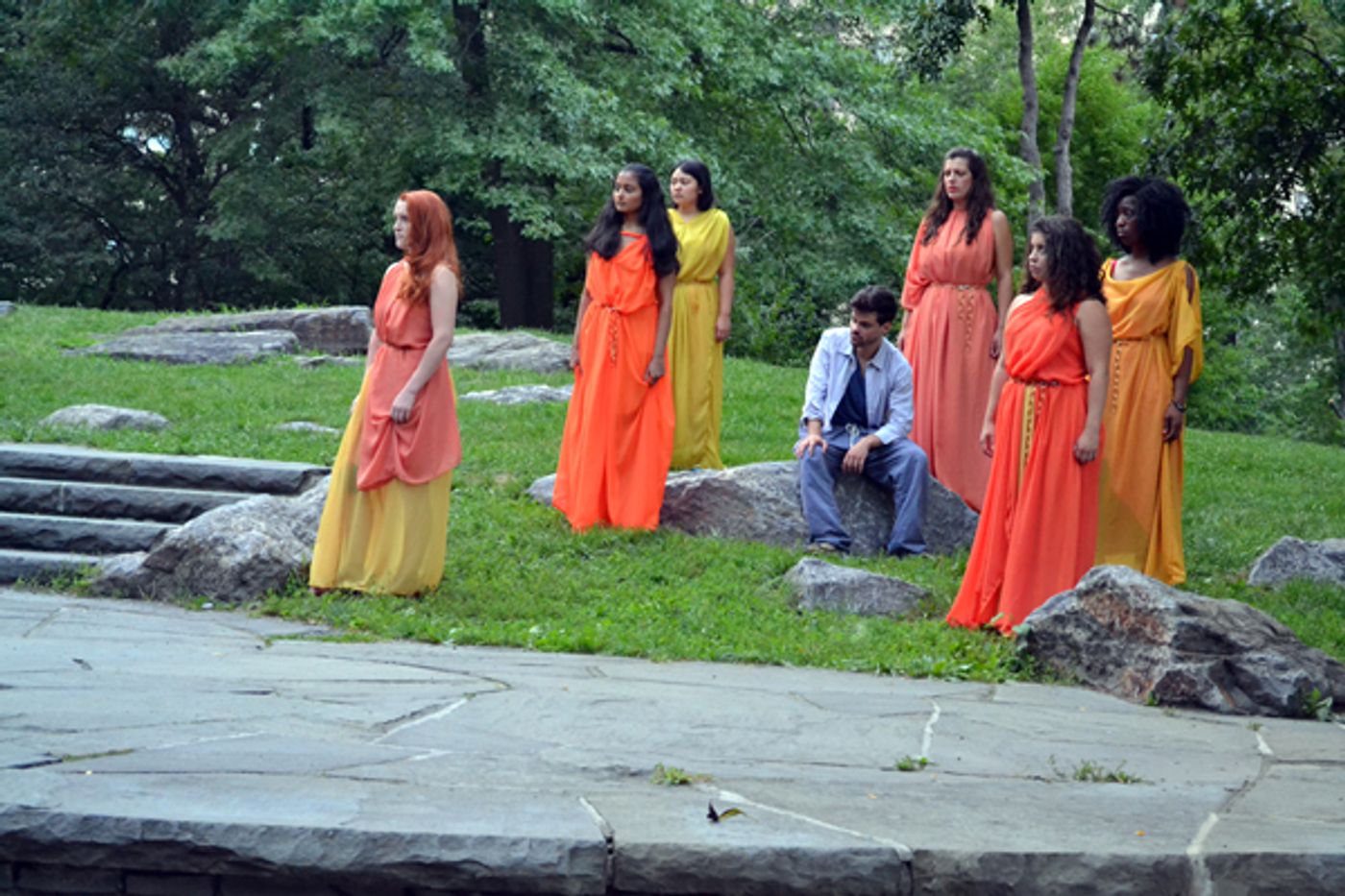 Photo Flash: First Look at FringeNYC Production of IPHIGENIA AMONG THE TAURIANS Photo Flash: First Look at FringeNYC Production of IPHIGENIA AMONG THE TAURIANS Image