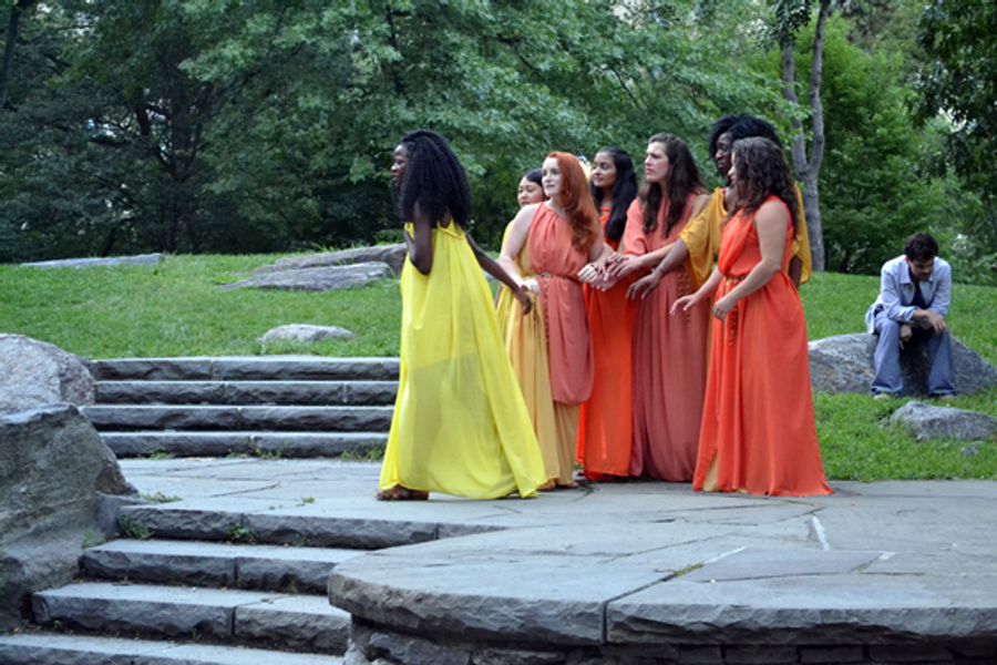 Photo Flash: First Look at FringeNYC Production of IPHIGENIA AMONG THE TAURIANS Image