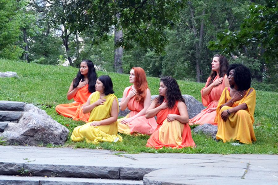 Photo Flash: First Look at FringeNYC Production of IPHIGENIA AMONG THE TAURIANS Image