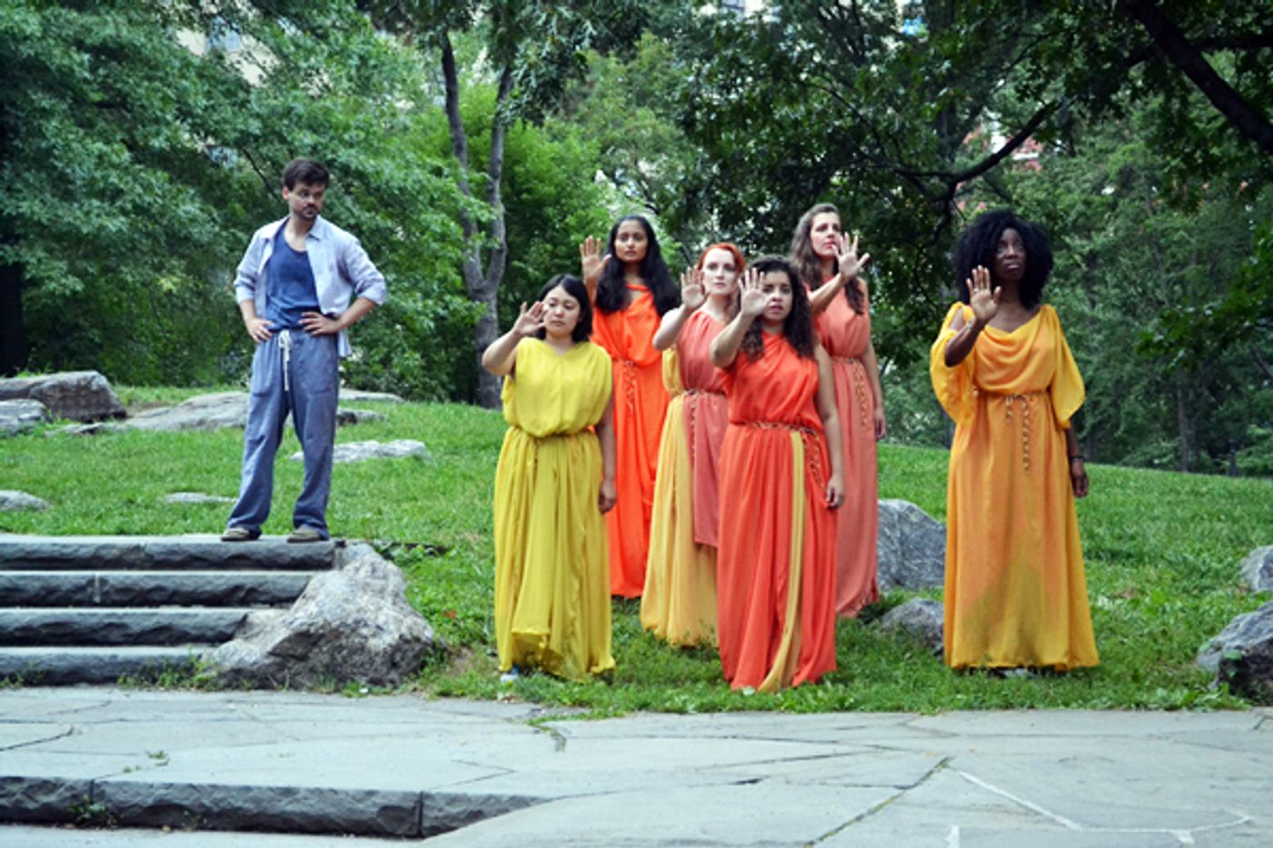 Photo Flash: First Look at FringeNYC Production of IPHIGENIA AMONG THE TAURIANS Photo Flash: First Look at FringeNYC Production of IPHIGENIA AMONG THE TAURIANS Image