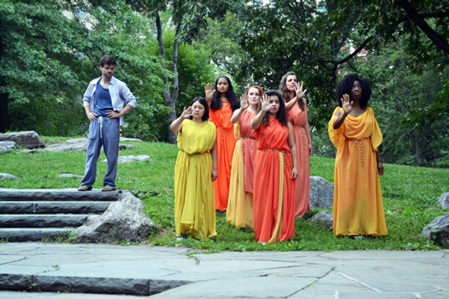Photo Flash: First Look at FringeNYC Production of IPHIGENIA AMONG THE TAURIANS Image