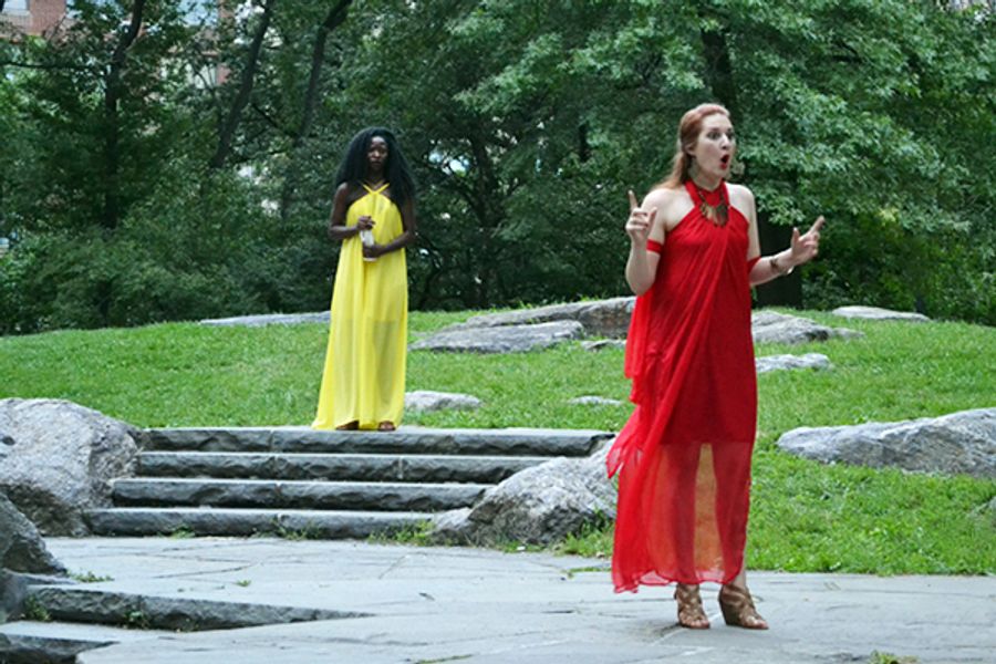 Photo Flash: First Look at FringeNYC Production of IPHIGENIA AMONG THE TAURIANS Image