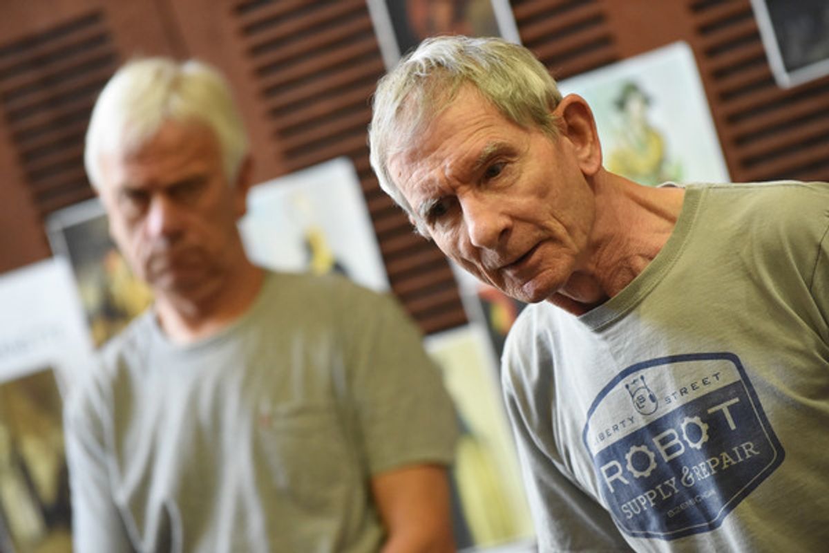 Michael Garner and Patrick Romer at 