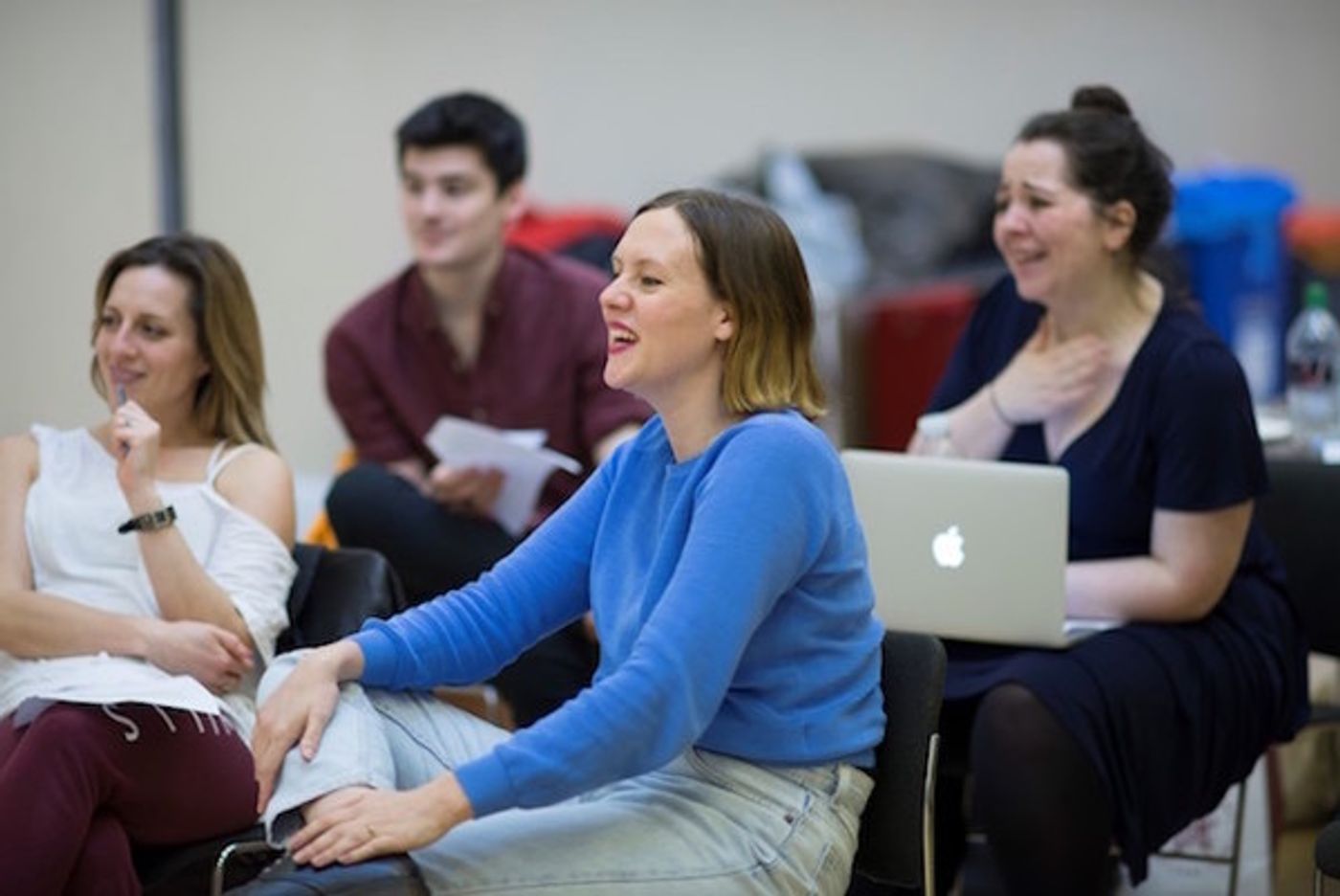 Photo Flash: In Rehearsal With A PACIFIST'S GUIDE TO THE WAR ON CANCER  Image