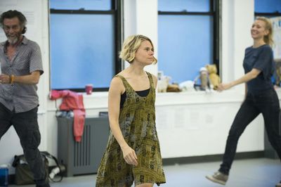 John Glover, Celia Keenan-Bolger and Tina Benko Photo