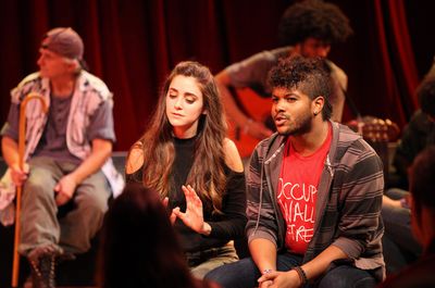 Zuccotti Park At Fringe Festival, directed by Luis Salgado Photo