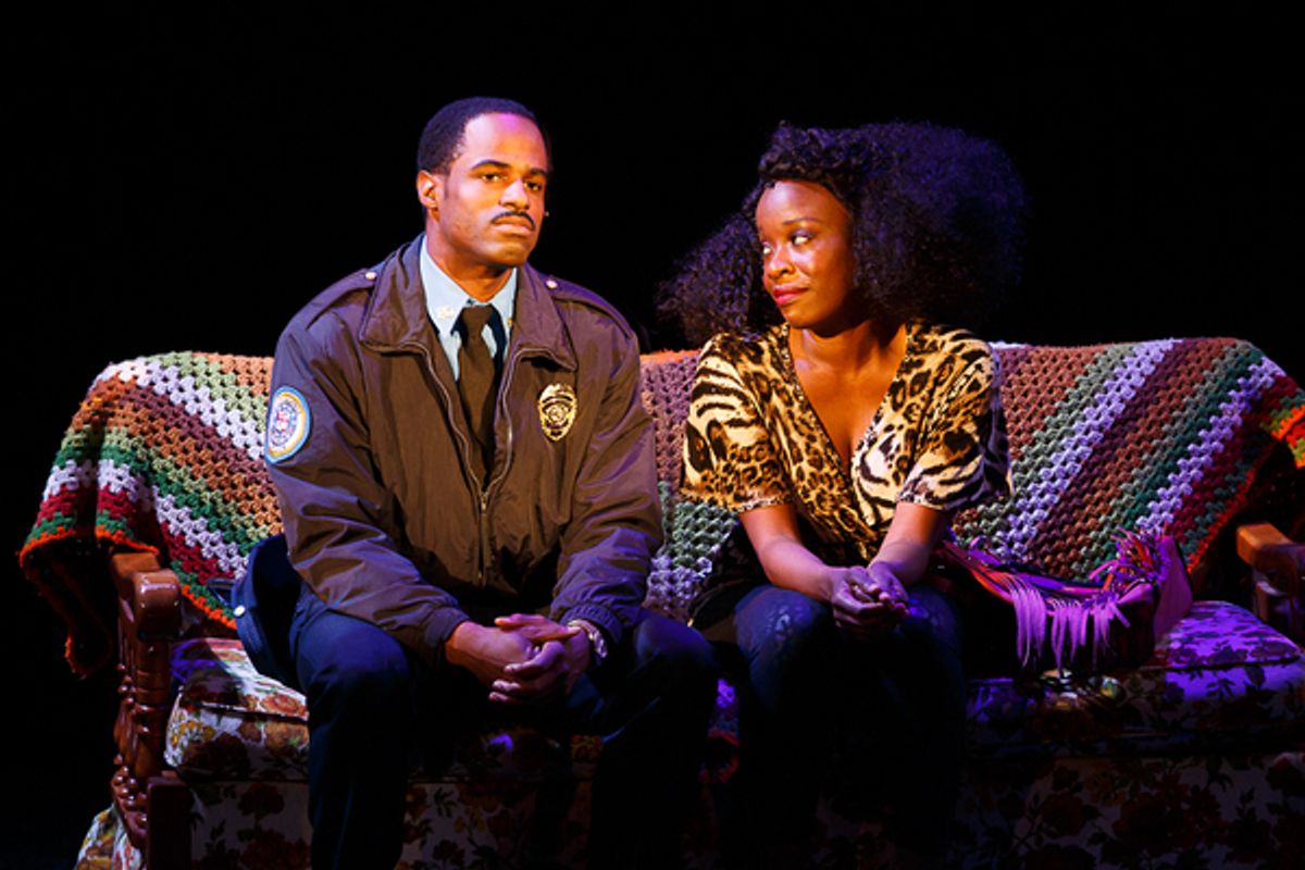 Jared Dixon (Eddie Souther) and Jeannette Bayardelle (Deloris Van Cartier) at 