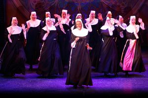 Jeannette Bayardelle (Deloris Van Cartier) and the cast of Theatre By The Sea''s SISTER ACT @ BroadwayWorld Jeannette Bayardelle (Deloris Van Cartier) and the cast of Theatre By The Sea''s SIST Photo