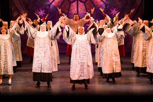 Jeannette Bayardelle (Deloris Van Cartier) and the cast of Theatre By The Sea''s SISTER ACT @ BroadwayWorld Jeannette Bayardelle (Deloris Van Cartier) and the cast of Theatre By The Sea''s SIST Photo