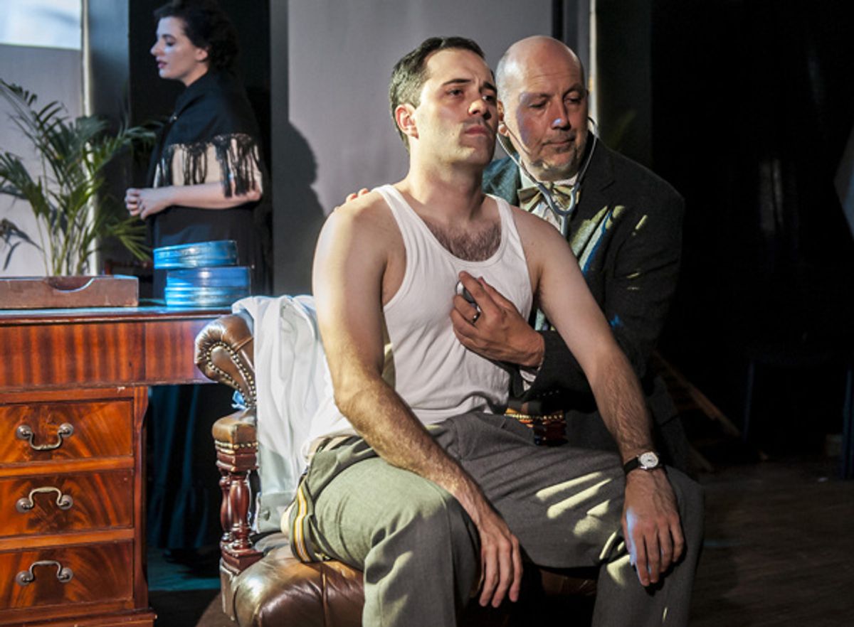 Claire-Monique Martin, Simon Victor and James Lloyd at 