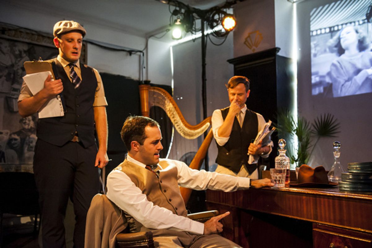 Oliver Stanely, Simon Victor and Lewis Rae at 