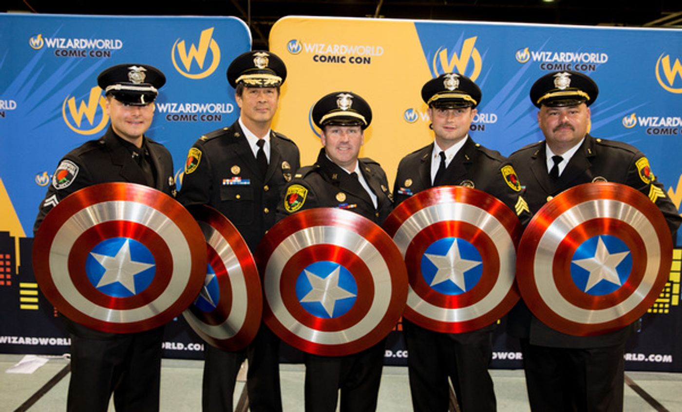 Photo Flash: Wizard World Honors Rosemont Public Safety Department Photo Flash: Wizard World Honors Rosemont Public Safety Department Image