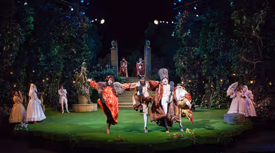 The cast of William Shakespeare''s LOVE''S LABOR''S LOST at The Old Globe Photo