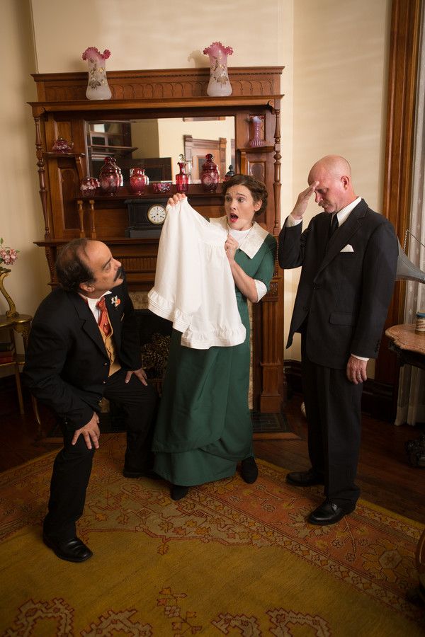 Greg Thompson (Versati), Louise (Nicole Jeannine Smith) and Derrick Phillips (Theo Ma Photo