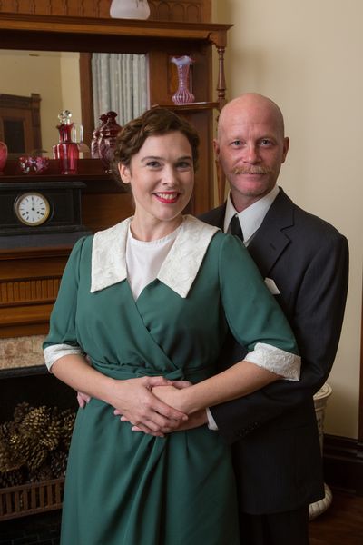 Louise (Nicole Jeannine Smith) and Theo Maskesâ€™ (Derrick Phillips)  Photo
