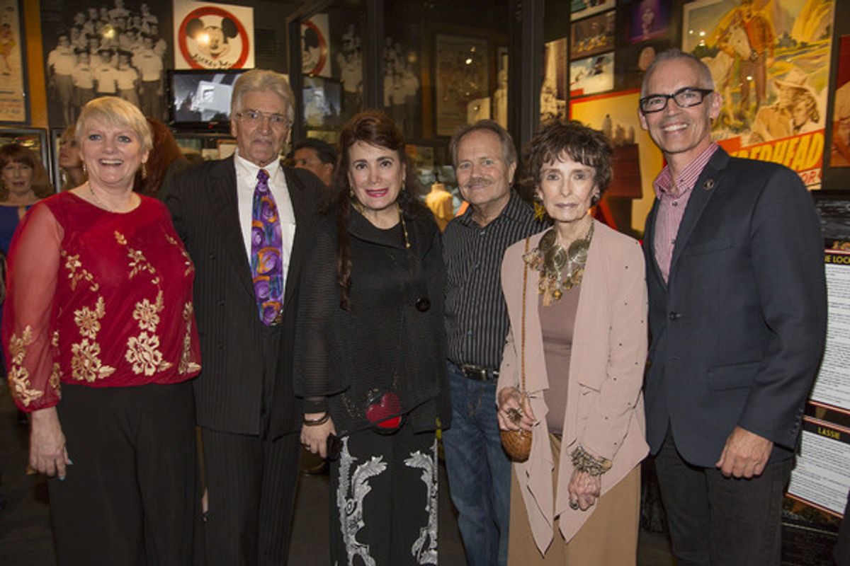 Alison Arngrim (Nellie Oleson/Little House ..., Paul Petersen (Jeff Stone/The Donna Reed Show), Donelle Dadigan, Jon Provost (Timmy Martin/Lassie), Margaret O'Brien (MGM Academy Award Winner) and Councilman Mitch O'Farrell. at 