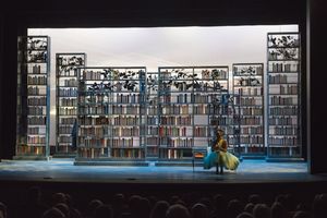 A scene from the Midwest Premiere of Kenneth Jones' â€"Alabama Storyâ€ at Pe Photo