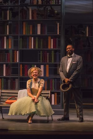 A scene from the Midwest Premiere of Kenneth Jones' â€"Alabama Storyâ€ at Pe Photo