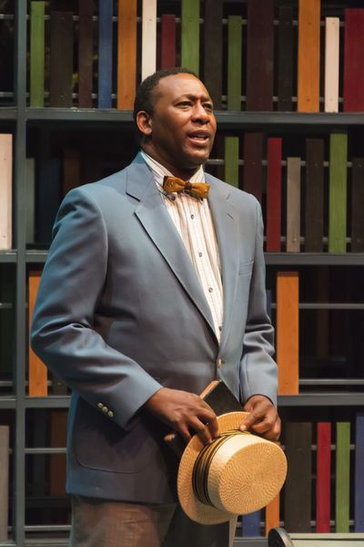 A scene from the Midwest Premiere of Kenneth Jones' â€œAlabama Storyâ€ at Pe Photo