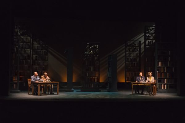 A scene from the Midwest Premiere of Kenneth Jones' â€œAlabama Storyâ€ at Pe Photo