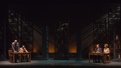 A scene from the Midwest Premiere of Kenneth Jones' â€œAlabama Storyâ€ at Pe Photo