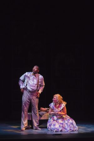A scene from the Midwest Premiere of Kenneth Jones' â€"Alabama Storyâ€ at Pe Photo