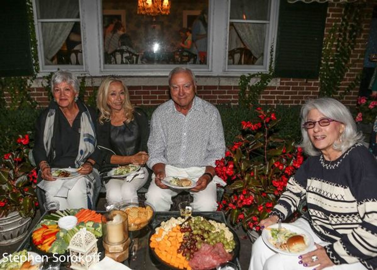 Mary Ann Quinson, Bruno Quinson, Jamie deRoy at 