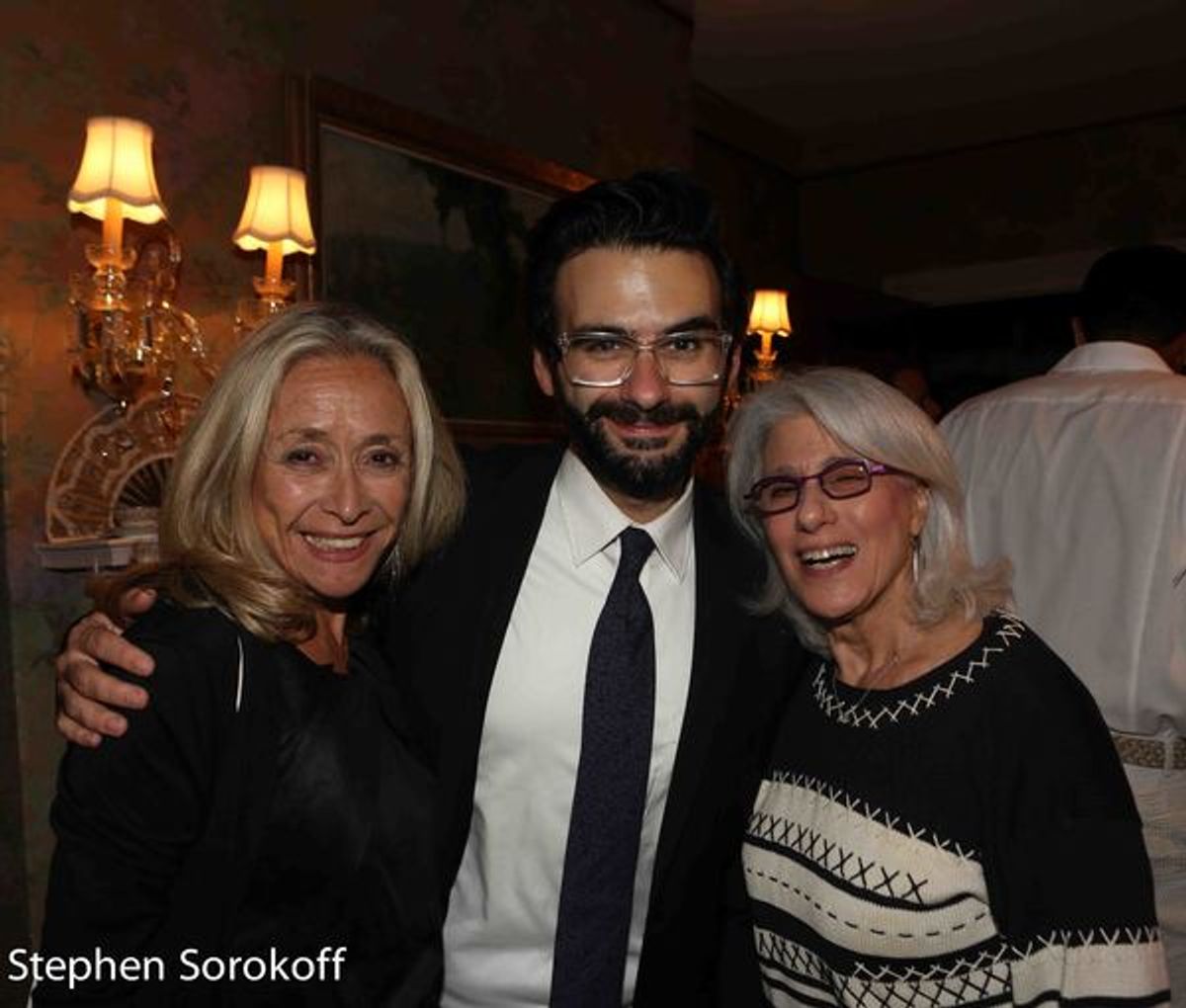 Eda Sorokoff, Joe Iconis, Jamie deRoy at 